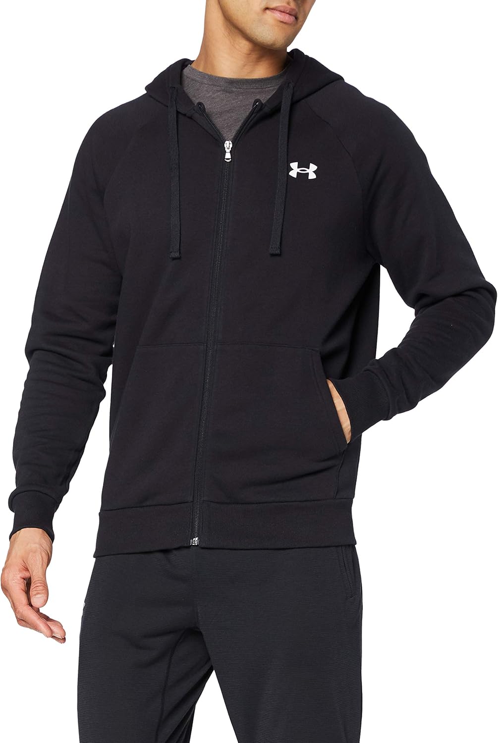 Толстовка Under Armour - Mens Rival Cotton Fz Jacket, Black-Onyx White
Толстовка Under Armour - Mens Rival Cotton Fz Jacket, Black-Onyx White