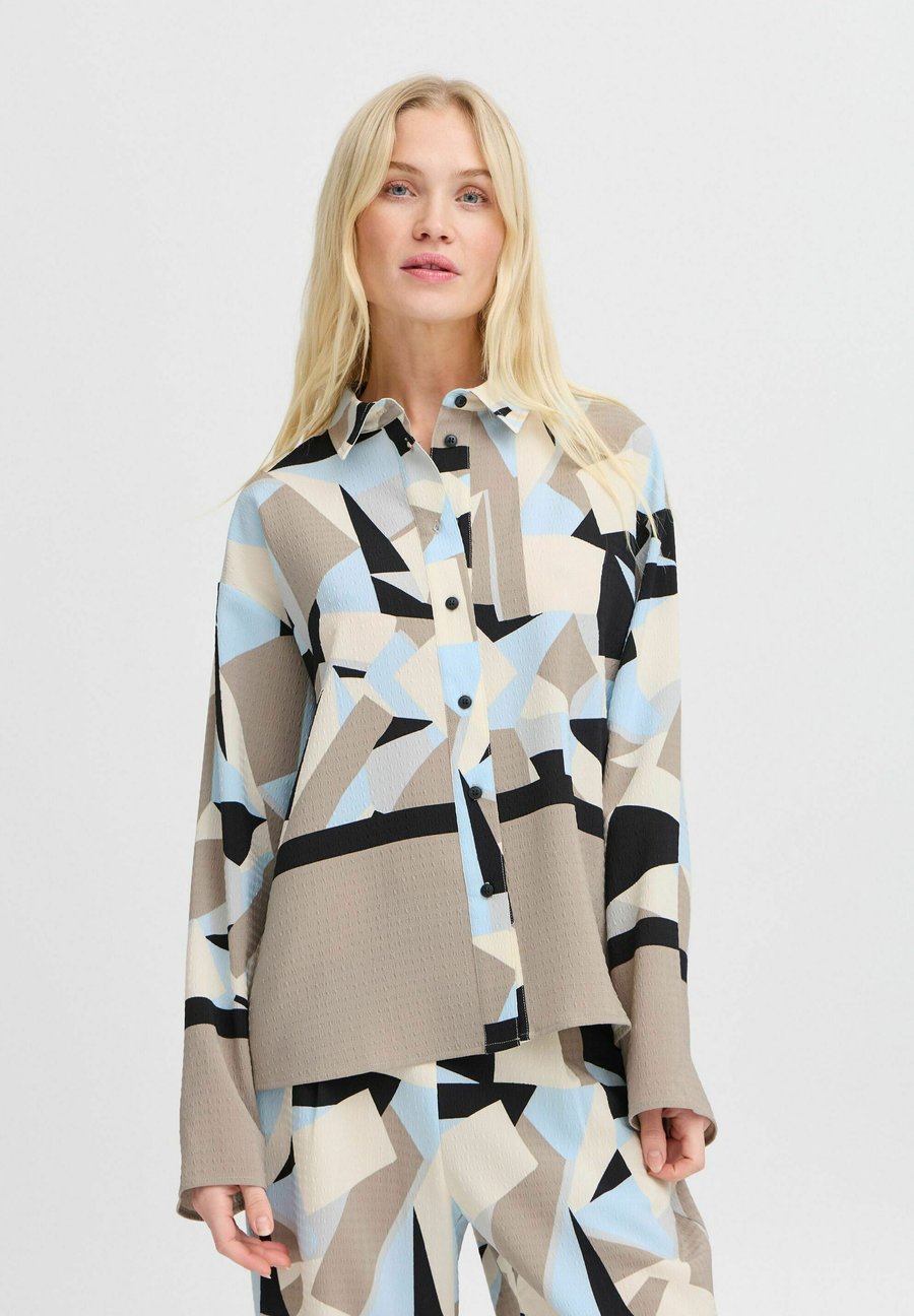 Блуза b.young BYFAVIA, Humus Blocks/Grey
Блуза b.young BYFAVIA, Humus Blocks/Grey