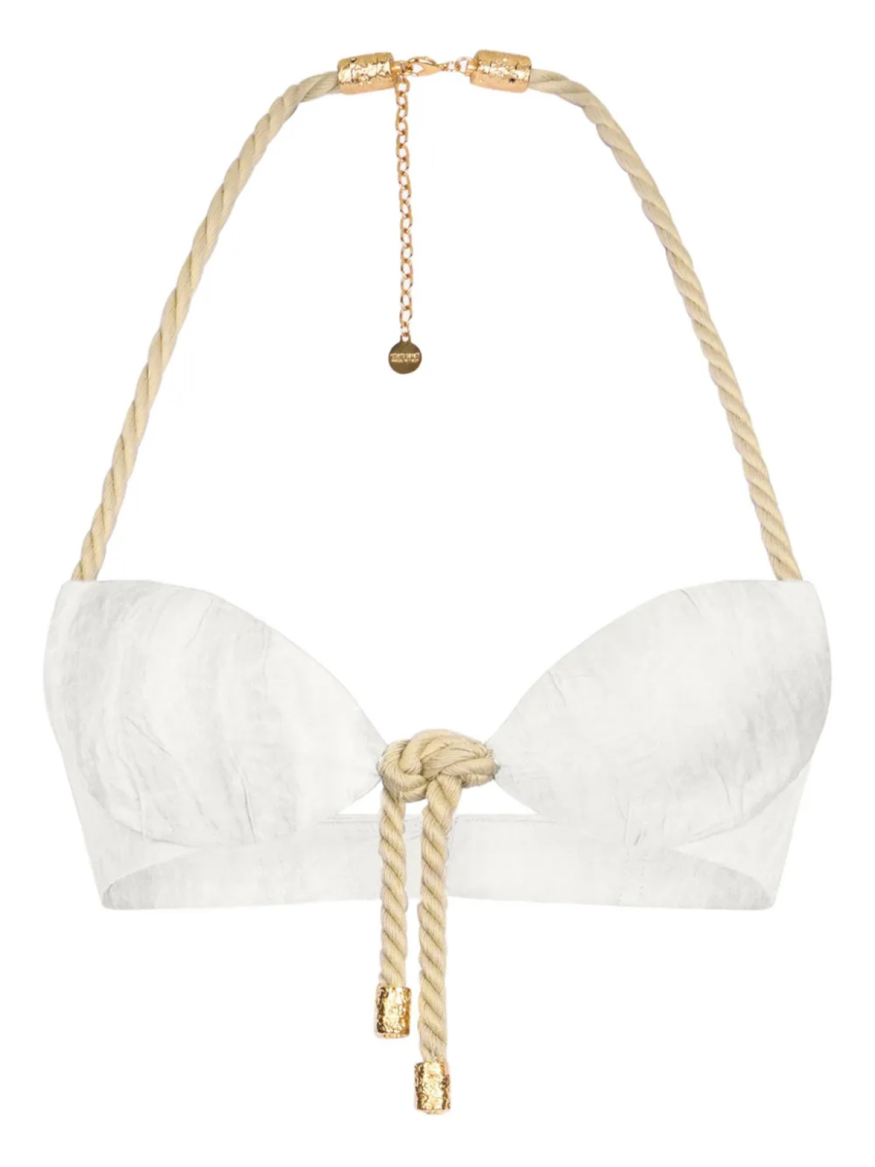 Топ с веревочным декором Roberto Cavalli, белый
Топ с веревочным декором Roberto Cavalli, белый