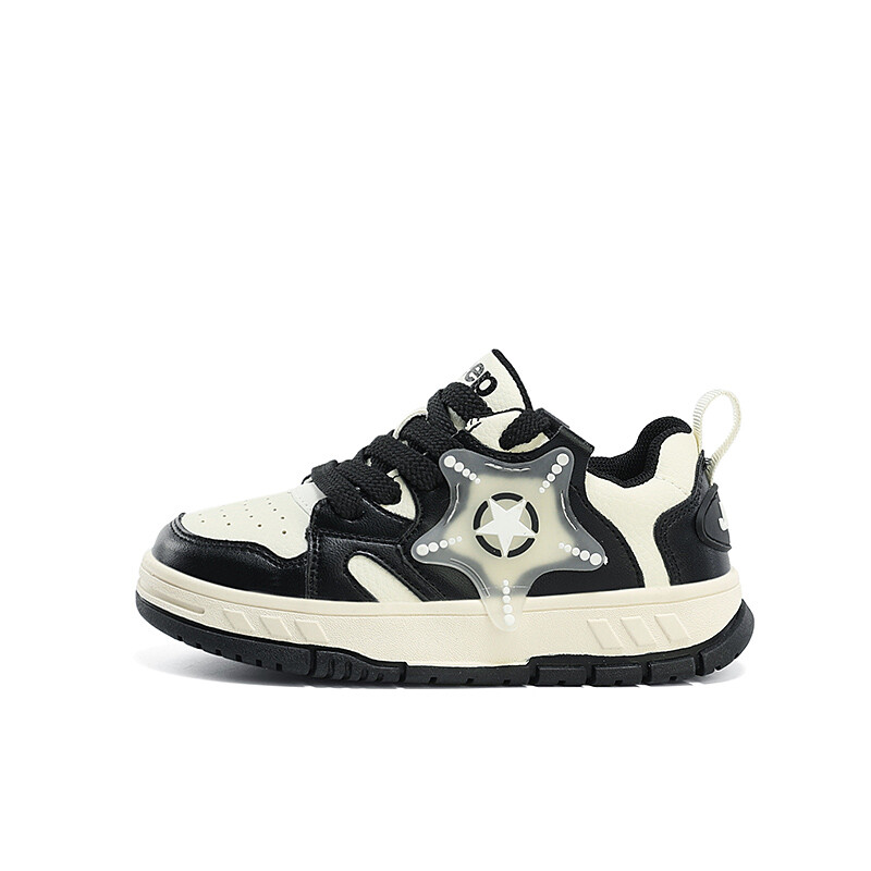 Детские кроссовки для скейтбординга Kids Low-top White Jeep, черный/белый 
Детские кроссовки для скейтбординга Kids Low-top White Jeep, черный/белый