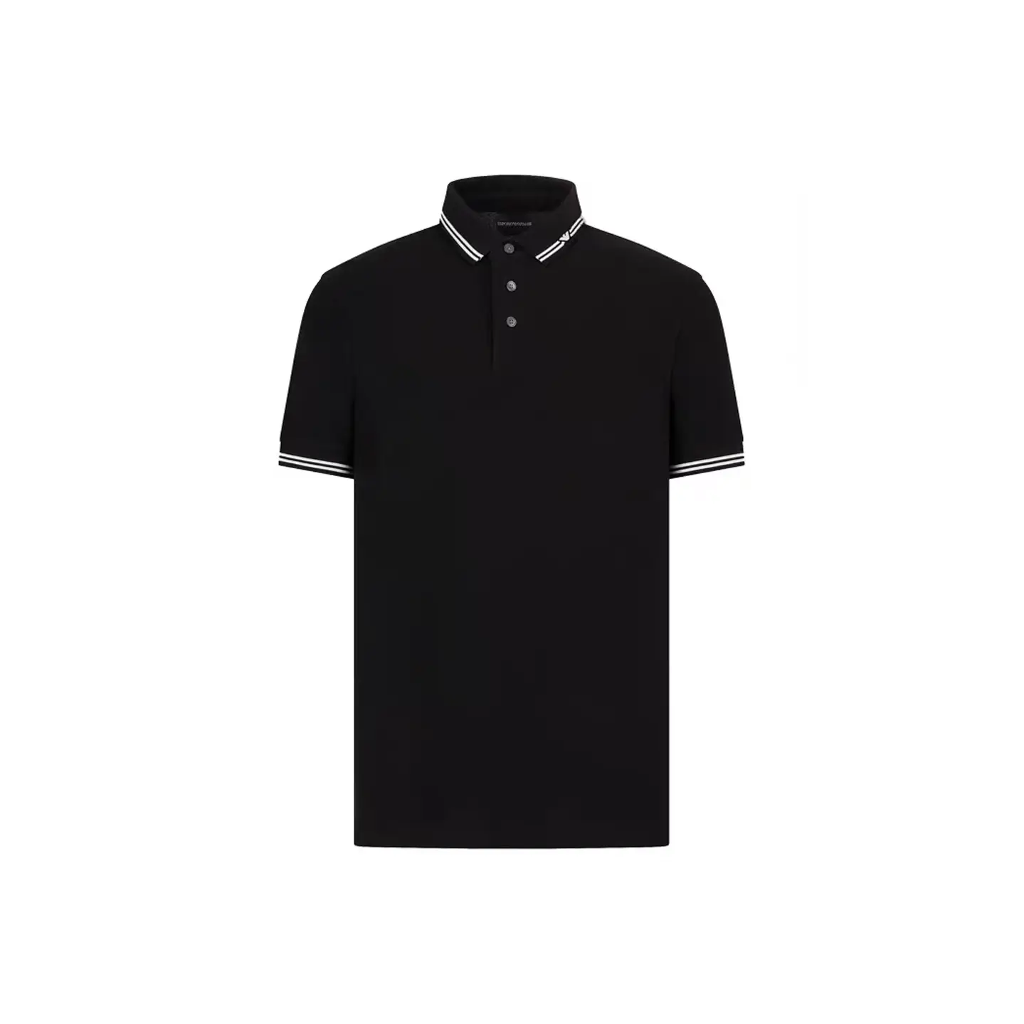 Пике-поло с рельефным воротником EMPORIO ARMANI, черный
Пике-поло с рельефным воротником EMPORIO ARMANI, черный