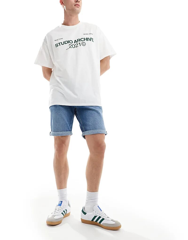 Узкие джинсовые шорты Scanton средней степени стертости Tommy Jeans
Узкие джинсовые шорты Scanton средней степени стертости Tommy Jeans