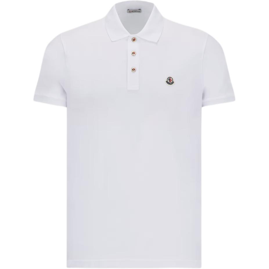 Поло с коротким рукавом и нашивкой с логотипом Moncler, белый
Поло с коротким рукавом и нашивкой с логотипом Moncler, белый