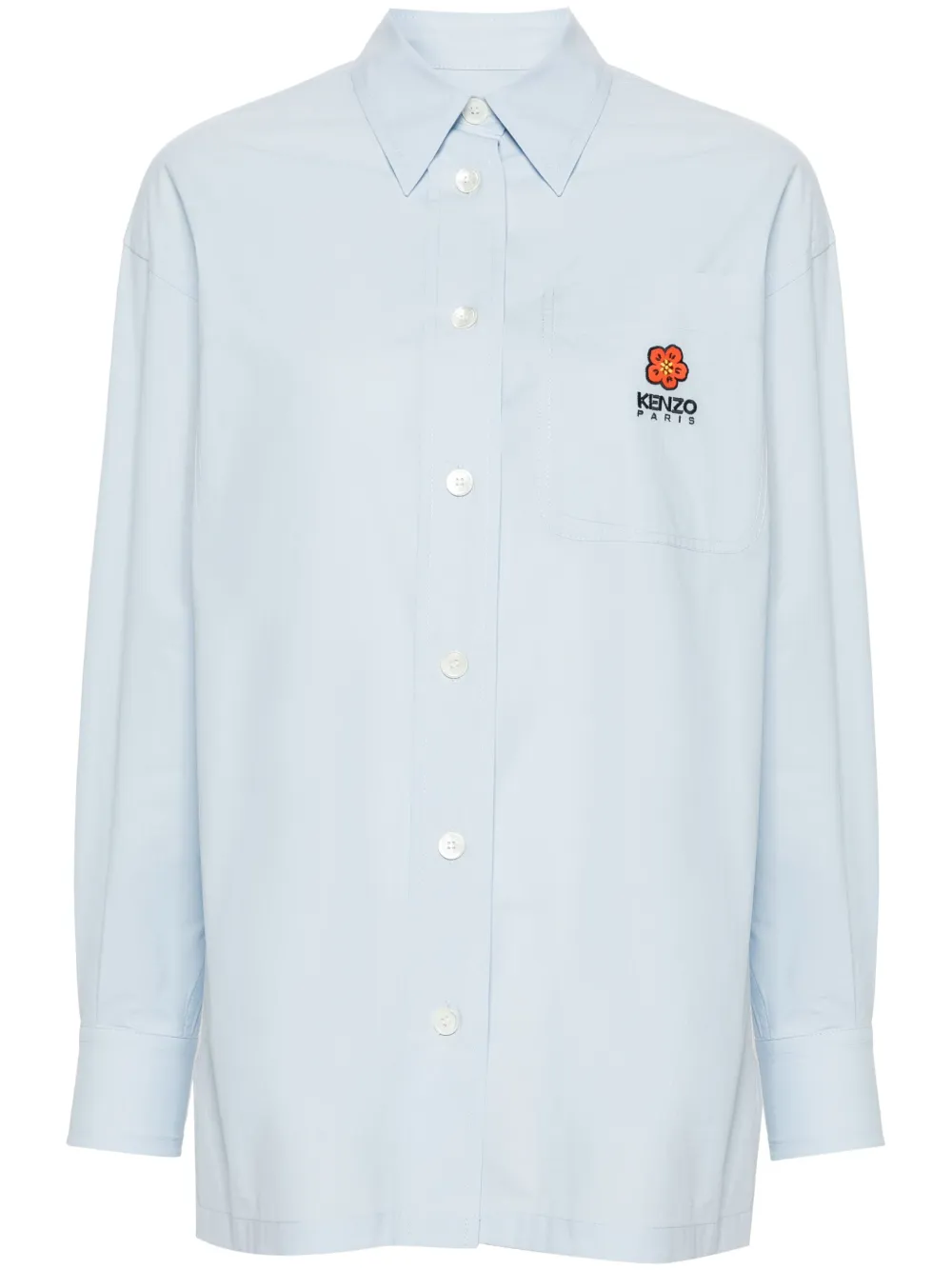Рубашка Boke Flower с вышитым логотипом KENZO, синий
Рубашка Boke Flower с вышитым логотипом KENZO, синий