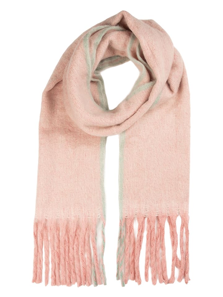 Clayre & Eef Шарф розово-мятного цвета - (Д)190 x (Ш)38 см
Clayre & Eef Шарф розово-мятного цвета - (Д)190 x (Ш)38 см