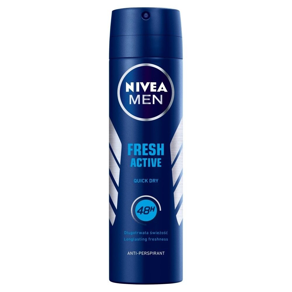 Nivea Men Fresh Active антиперспирант для мужчин, 150 ml
Nivea Men Fresh Active антиперспирант для мужчин, 150 ml