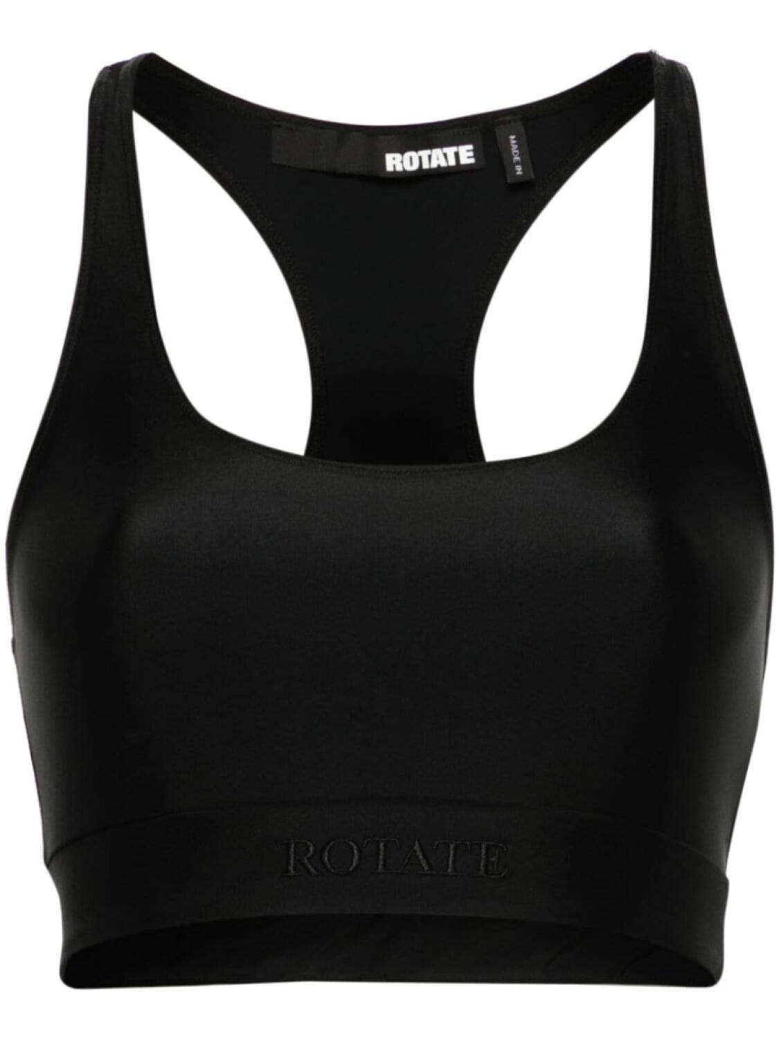 ROTATE BIRGER CHRISTENSEN укороченный топ с вышитым логотипом, черный
ROTATE BIRGER CHRISTENSEN укороченный топ с вышитым логотипом, черный