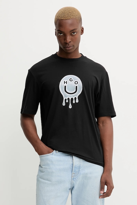 Футболка из хлопка Hugo Blue, черный
Футболка из хлопка Hugo Blue, черный