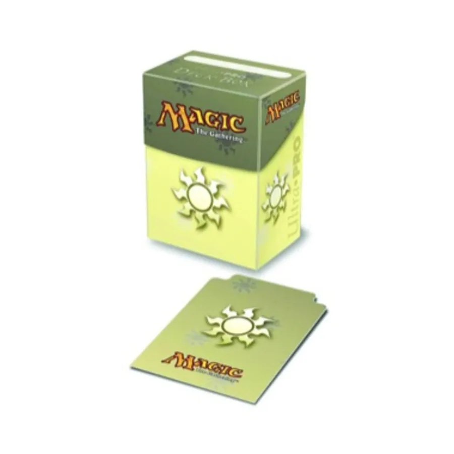 Белая мана, Official Magic - The Gathering - Deck Boxes - Mana 
Белая мана, Official Magic - The Gathering - Deck Boxes - Mana