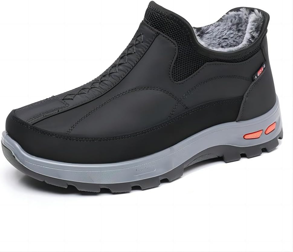 Мужские зимние ботинки Asifn для снега, с высоким голенищем, водонепроницаемые, удобные кроссовки, утолщенные теплые ботинки из хлопка, противоскользящие для ходьбы, черный
Мужские зимние ботинки Asifn для снега, с высоким голенищем, водонепроницаемые, удобные кроссовки, утолщенные теплые ботинки из хлопка, противоскользящие для ходьбы, черный