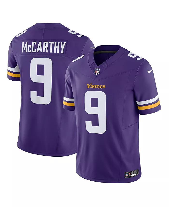 Мужская лимитированная джерси Minnesota Vikings Vapor F.U.S.E. J.J. McCarthy в фиолетовом цвете Nike
Мужская лимитированная джерси Minnesota Vikings Vapor F.U.S.E. J.J. McCarthy в фиолетовом цвете Nike