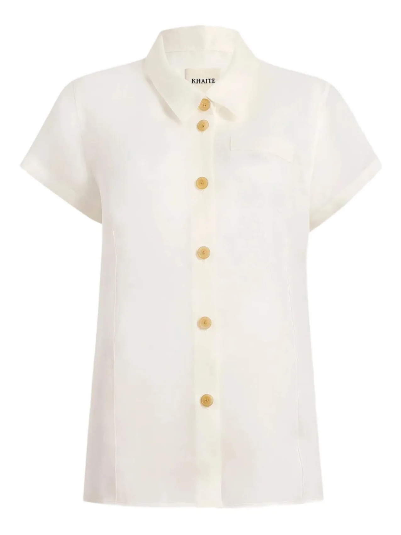 KHAITE рубашка Keefe, нейтральный
KHAITE рубашка Keefe, нейтральный