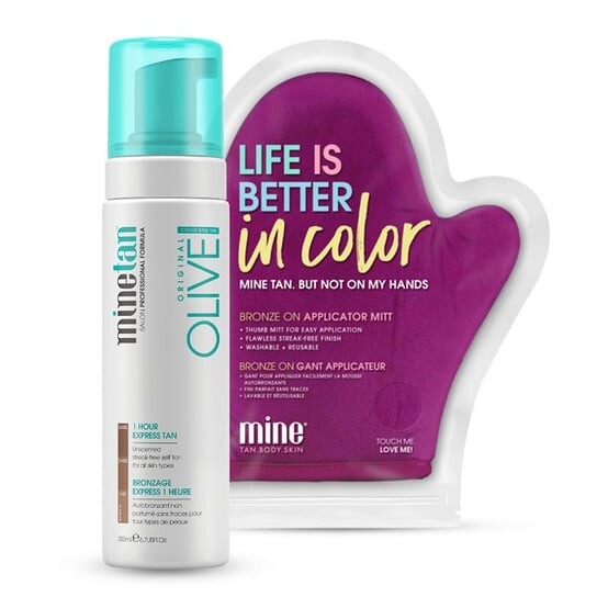 Пена для автозагара + перчатка MineTan Olive
Пена для автозагара + перчатка MineTan Olive