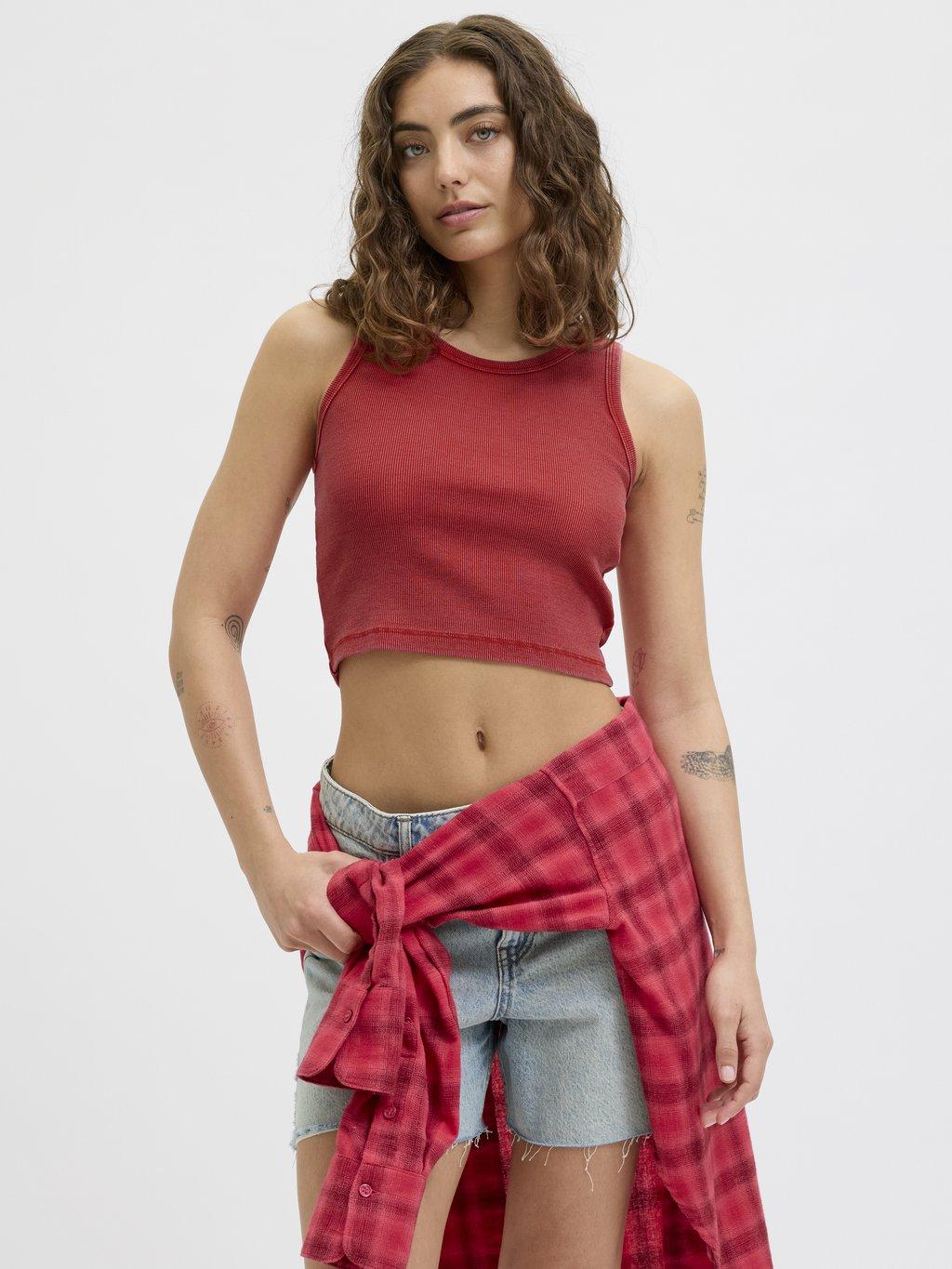 Топ JXFALLON WASH JJXX, красный
Топ JXFALLON WASH JJXX, красный