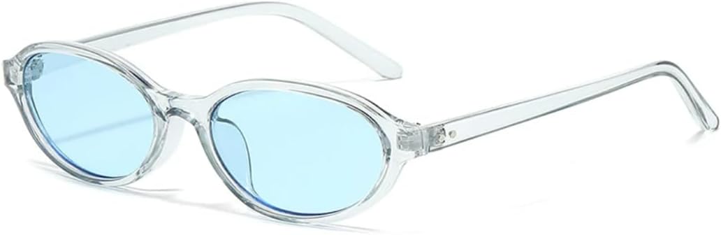 Женские солнцезащитные очки маленького размера, модные, сине-зеленые, с защитой от УФ-излучения UV400, ретро, с заклепками, мужские солнцезащитные очки в стиле панк UUPTTPL, Blue Blue
Женские солнцезащитные очки маленького размера, модные, сине-зеленые, с защитой от УФ-излучения UV400, ретро, с заклепками, мужские солнцезащитные очки в стиле панк UUPTTPL, Blue Blue