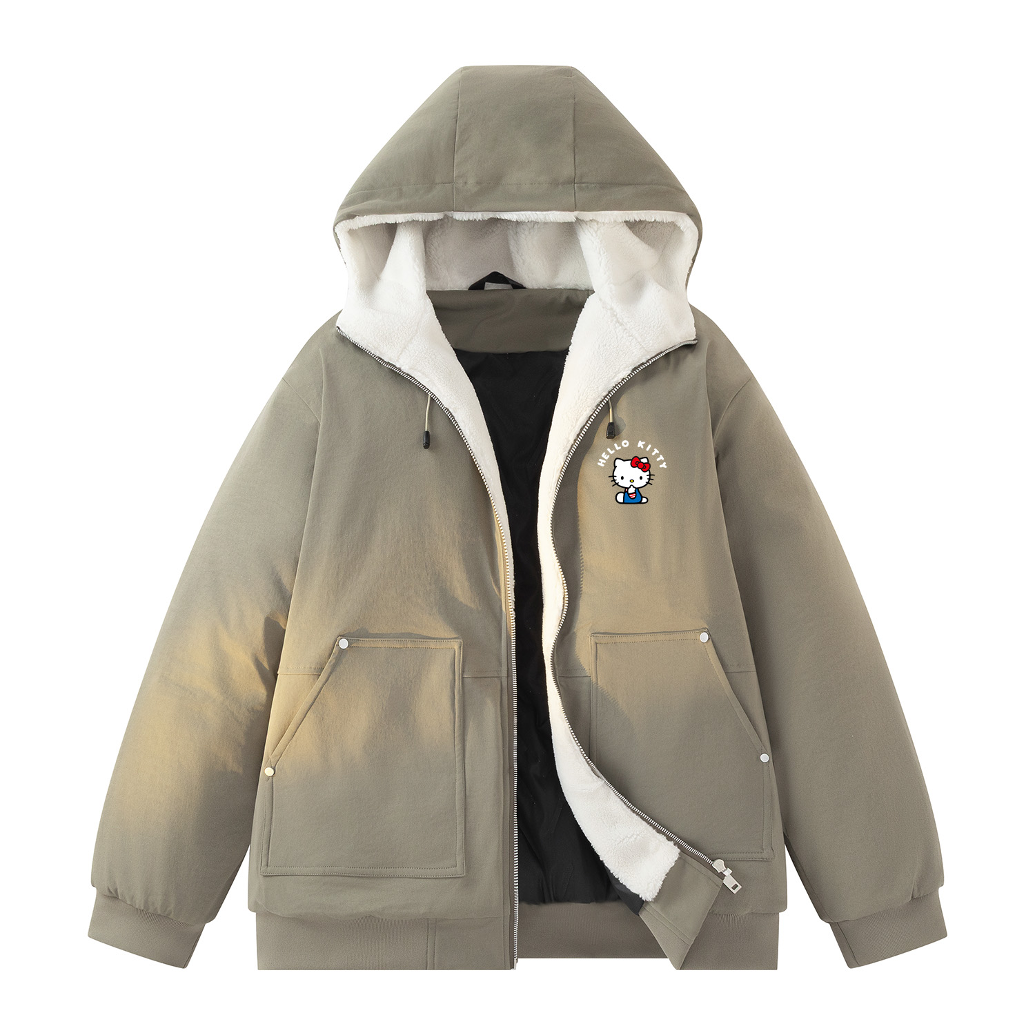 Hello Kitty Hello Kitty SS25 Puffer Jacket Coat Unisex Sanrio, зеленый
Hello Kitty Hello Kitty SS25 Puffer Jacket Coat Unisex Sanrio, зеленый