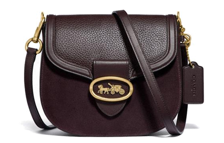 Кожаная седельная сумка Kat через плечо, наплечная сумка Trumpets для женщин, оксфордский красный COACH
Кожаная седельная сумка Kat через плечо, наплечная сумка Trumpets для женщин, оксфордский красный COACH