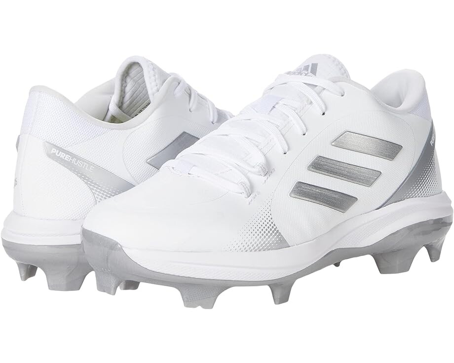 Кроссовки Adidas Purehustle 2 TPU Softball Shoes, цвет White/Silver Metallic/Silver Metallic
Кроссовки Adidas Purehustle 2 TPU Softball Shoes, цвет White/Silver Metallic/Silver Metallic