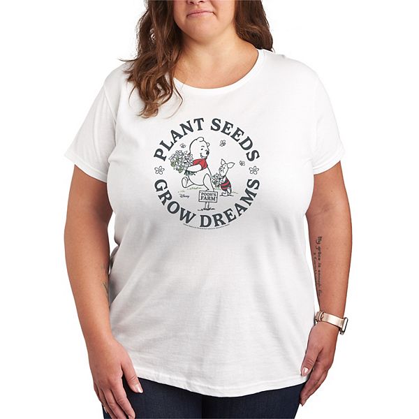 Футболка с принтом Plus size Winnie the Pooh "Plant Seeds Grow Dreams" Disney, White, Белый, Футболка с принтом Plus size Winnie the Pooh "Plant Seeds Grow Dreams" Disney, White
Футболка с принтом Plus size Winnie the Pooh "Plant Seeds Grow Dreams" Disney, White, Белый, Футболка с принтом Plus size Winnie the Pooh "Plant Seeds Grow Dreams" Disney, White