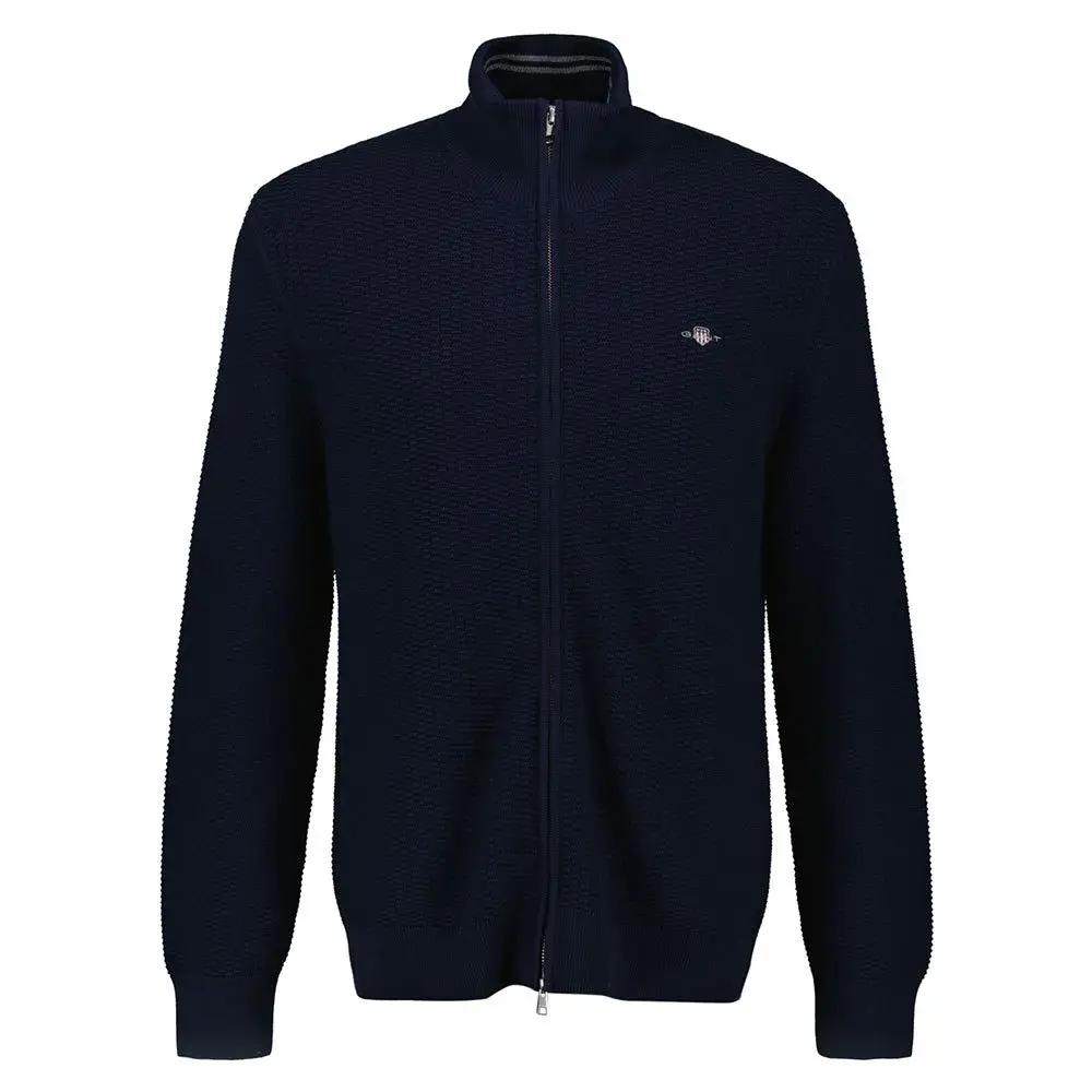 Свитер Gant 8030212 full zip, синий
Свитер Gant 8030212 full zip, синий