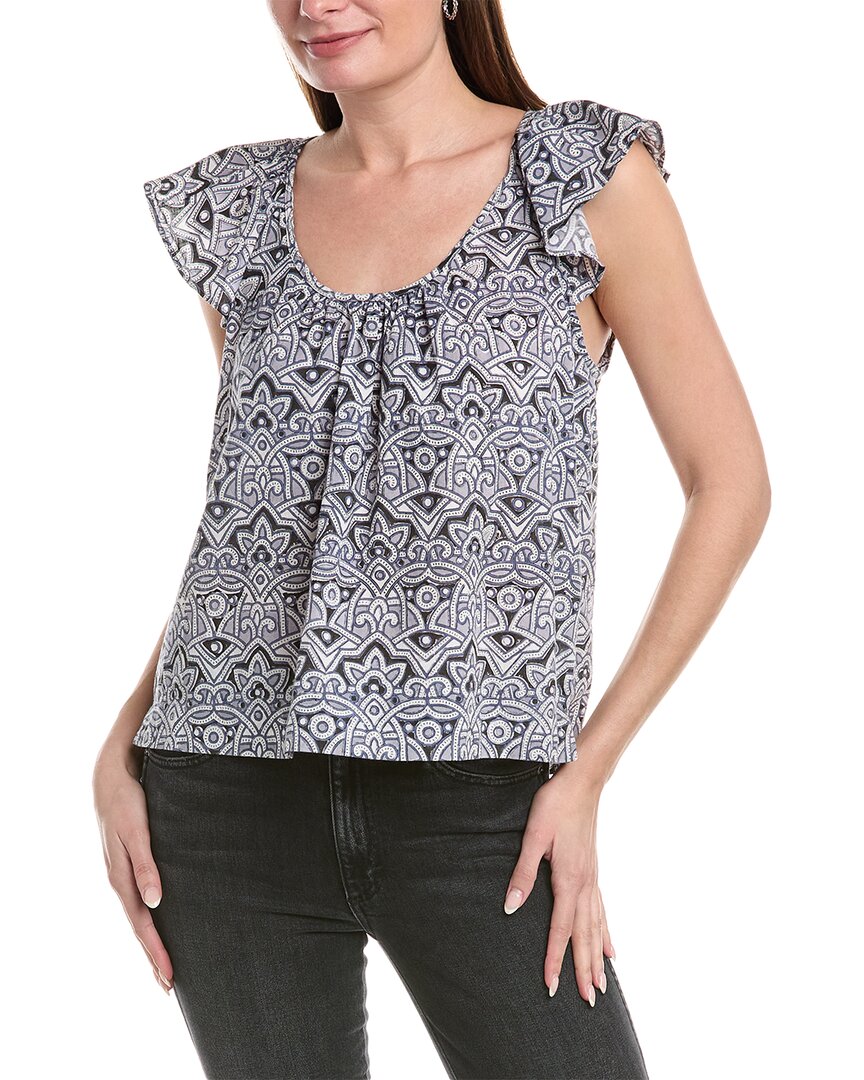 Лила Пи Блузка с оборками на рукавах из смесового льна Lilla P, черный
Лила Пи Блузка с оборками на рукавах из смесового льна Lilla P, черный