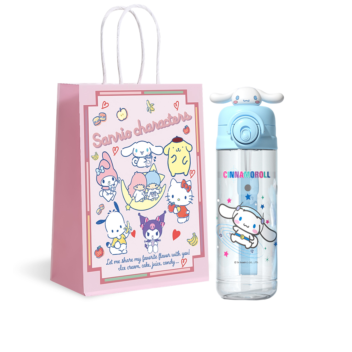 Пластиковые стаканы для воды 580ml Sanrio, синий
Пластиковые стаканы для воды 580ml Sanrio, синий