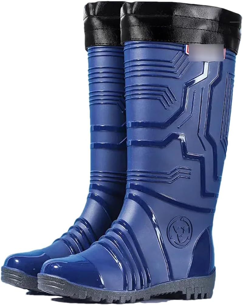 Высокие дождевые ботинки Wjnvfioo для мужчин и женщин, нескользящие водонепроницаемые резиновые ботинки, длинные водные ботинки для взрослых, средние дождевые сапоги, Blue Fleecing
Высокие дождевые ботинки Wjnvfioo для мужчин и женщин, нескользящие водонепроницаемые резиновые ботинки, длинные водные ботинки для взрослых, средние дождевые сапоги, Blue Fleecing