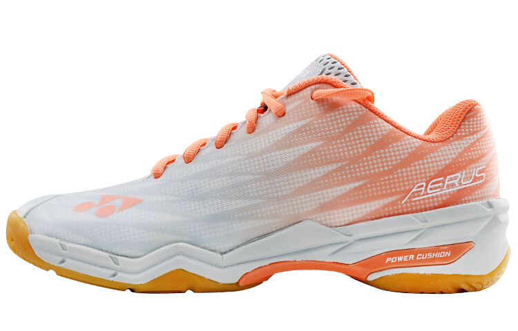 Кроссовки для бадминтона AX Super Light 5 женские с низким верхом цвета коралловый оранжевый Yonex
Кроссовки для бадминтона AX Super Light 5 женские с низким верхом цвета коралловый оранжевый Yonex