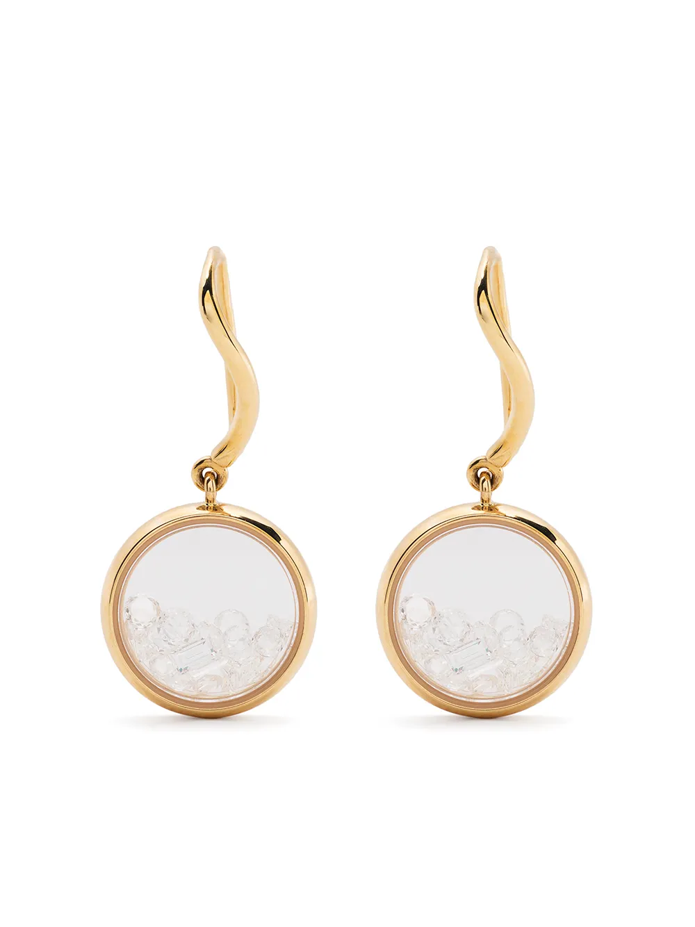 Серьги-подвески Chivor из желтого золота с бриллиантами Aurelie Bidermann, золотой
Серьги-подвески Chivor из желтого золота с бриллиантами Aurelie Bidermann, золотой