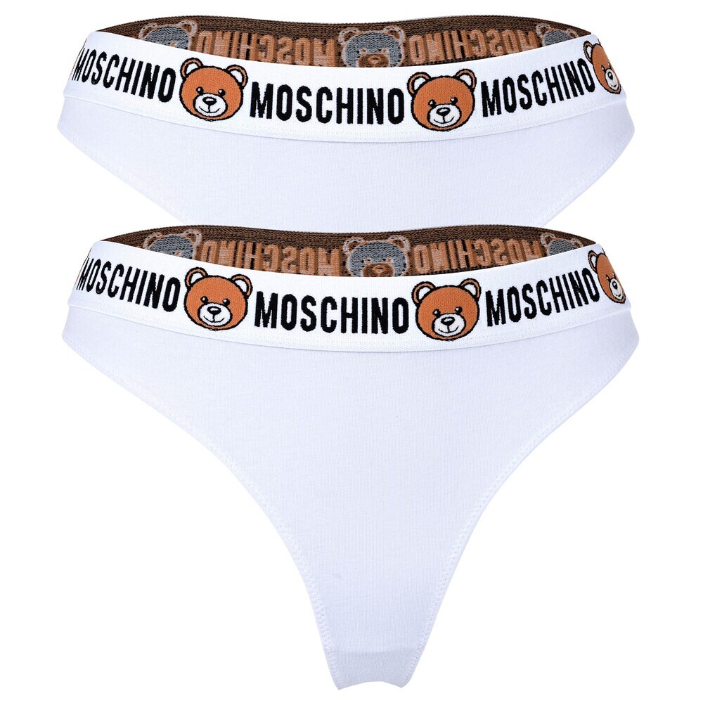 Стринги Moschino, белый 
Стринги Moschino, белый