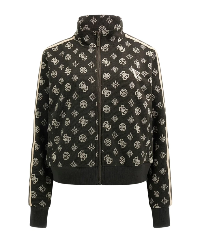 Черный пуловер на молнии, в форме пиона. Guess, черный
Черный пуловер на молнии, в форме пиона. Guess, черный