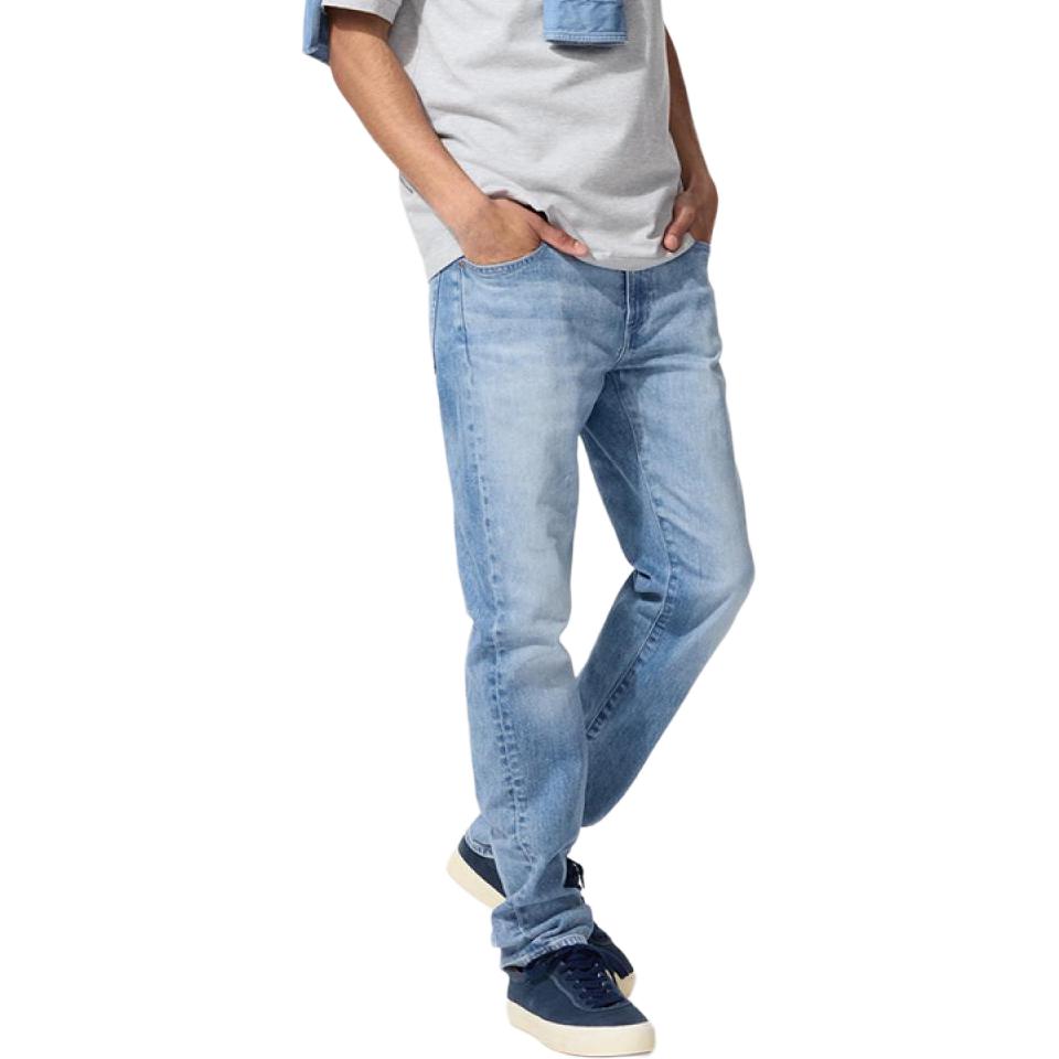 UNIQLO Джинсы мужские розово-голубые
UNIQLO Джинсы мужские розово-голубые