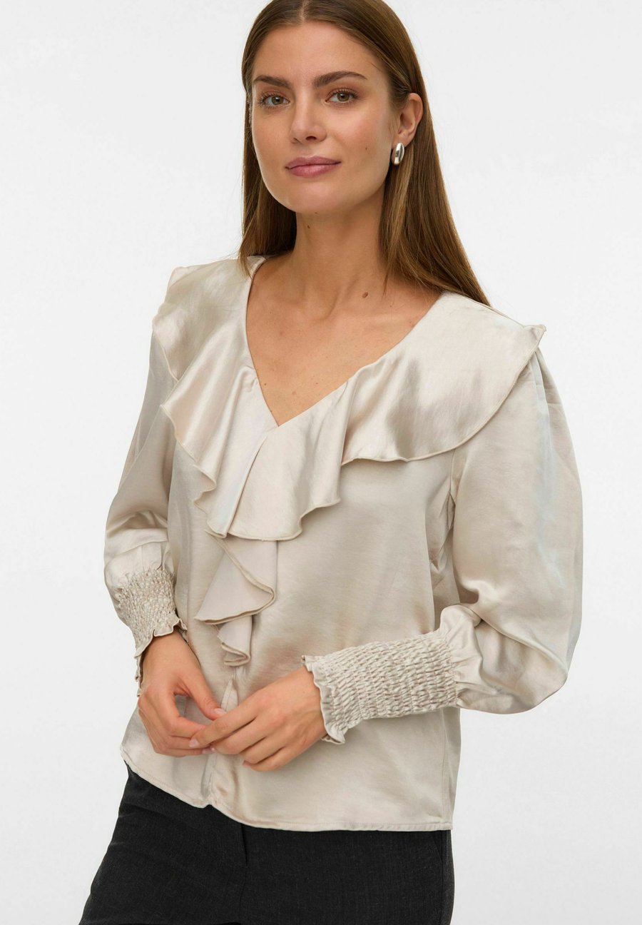 Блуза Vero Moda Blouse, Pumice Stone/Beige
Блуза Vero Moda Blouse, Pumice Stone/Beige