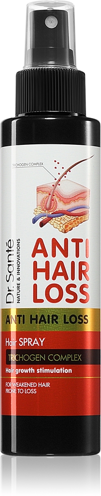 Спрей против выпадения волос для роста волос Dr. Santé, 150 мл
Спрей против выпадения волос для роста волос Dr. Santé, 150 мл