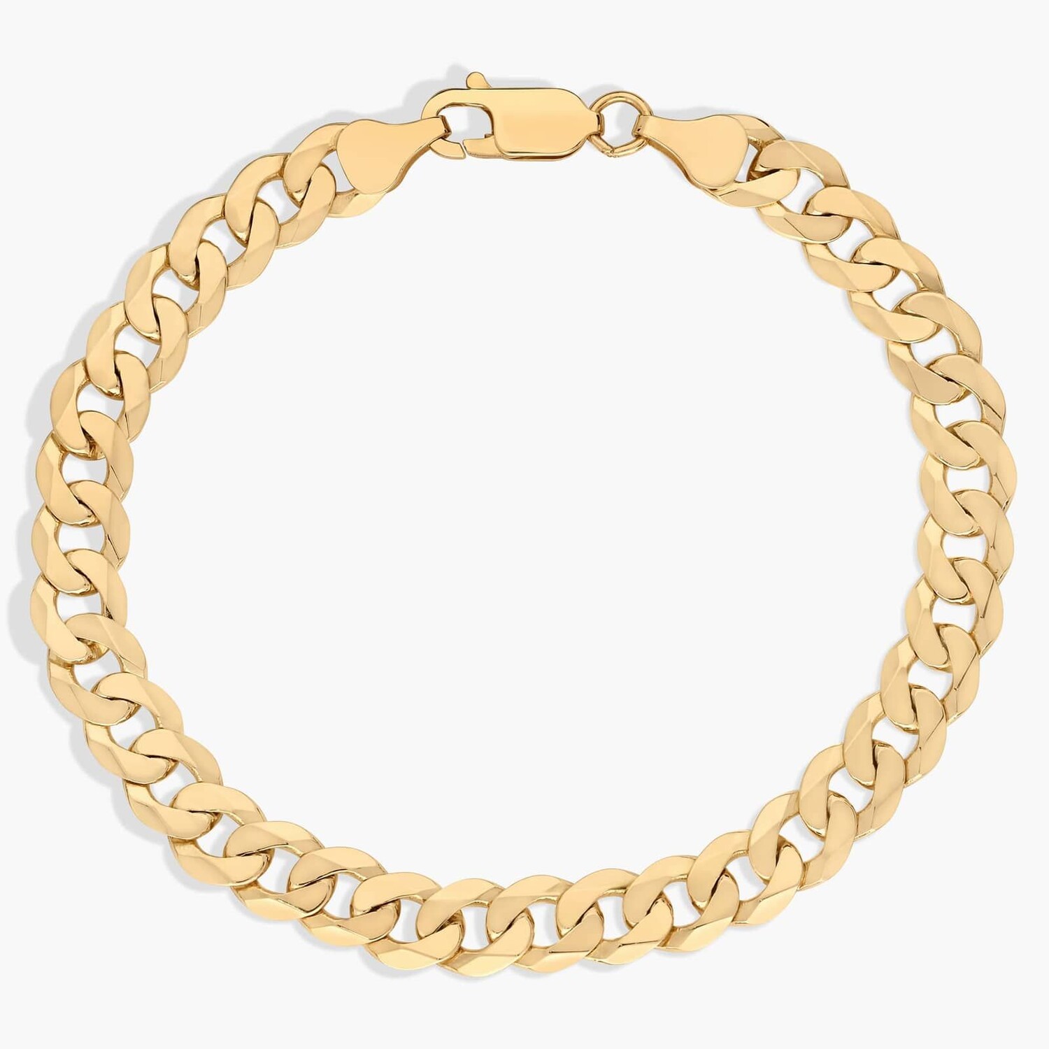 8-дюймовый плоский скошенный браслет-цепочка из желтого золота 14 карат (7,25 мм) Blue Nile
8-дюймовый плоский скошенный браслет-цепочка из желтого золота 14 карат (7,25 мм) Blue Nile