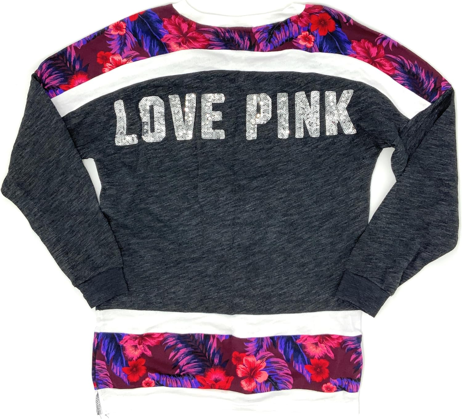 Victoria's Secret PINK оверсайз свитшот, Charcoal/Multi/Bling
Victoria's Secret PINK оверсайз свитшот, Charcoal/Multi/Bling