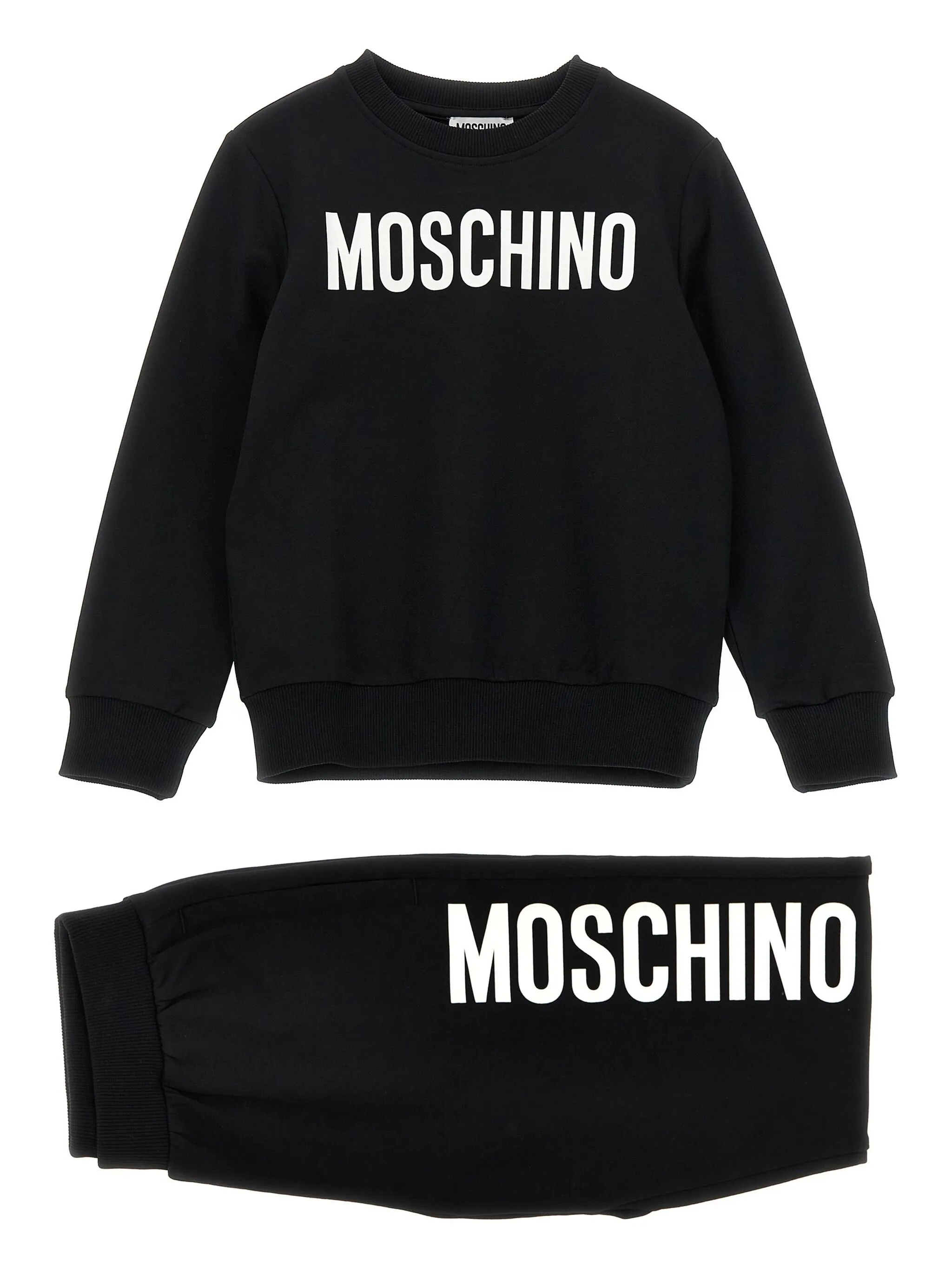Спортивный костюм с логотипом Moschino Kids, черный
Спортивный костюм с логотипом Moschino Kids, черный