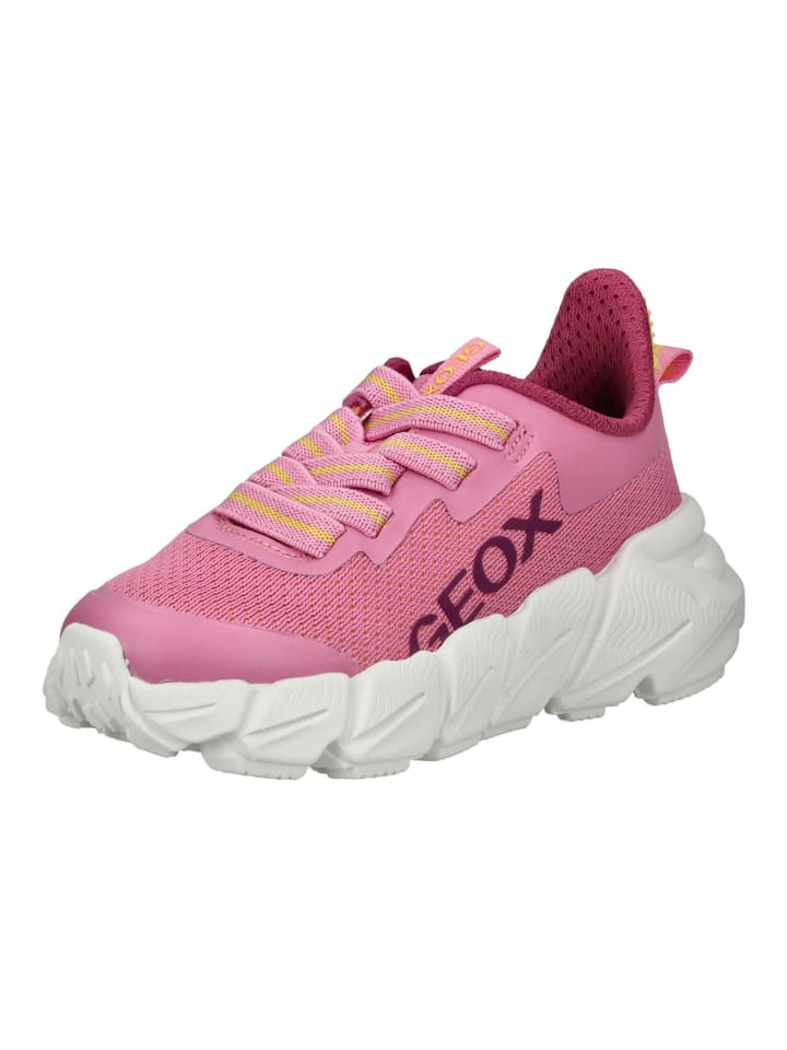 Кроссовки на шнуровке Geox, розовый
Кроссовки на шнуровке Geox, розовый