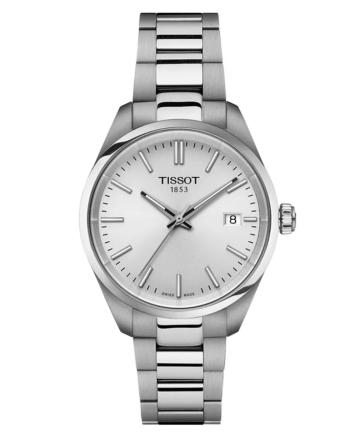 Унисекс-часы Swiss PR 100 на стальном браслете, 34 мм Tissot
Унисекс-часы Swiss PR 100 на стальном браслете, 34 мм Tissot