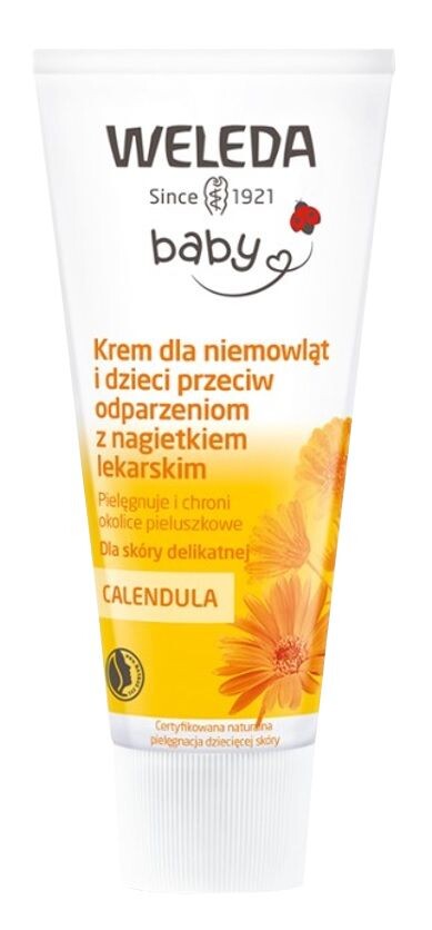 Weleda Calendula Baby крем от опрелостей для детей, 75 ml
Weleda Calendula Baby крем от опрелостей для детей, 75 ml