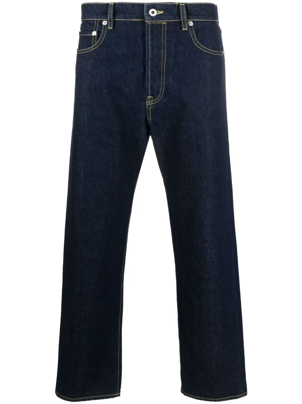 Прямые джинсы средней посадки KENZO, синий
Прямые джинсы средней посадки KENZO, синий