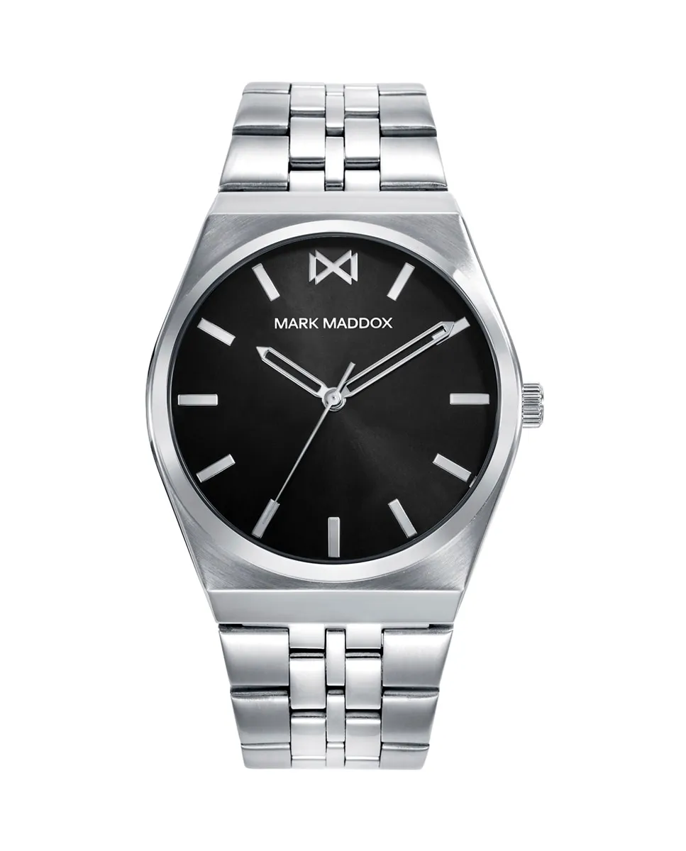 Мужские часы Marais со стальным корпусом и браслетом Mark Maddox, серебряный
Мужские часы Marais со стальным корпусом и браслетом Mark Maddox, серебряный
