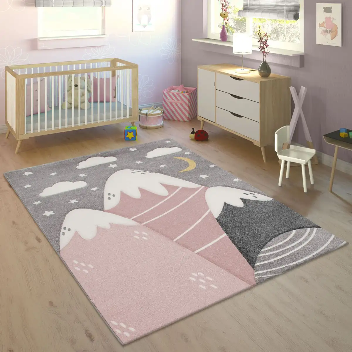 Детский ковер Paco Home "Космо 707", прямоугольный 160х230 см, серый/розовый
Детский ковер Paco Home "Космо 707", прямоугольный 160х230 см, серый/розовый