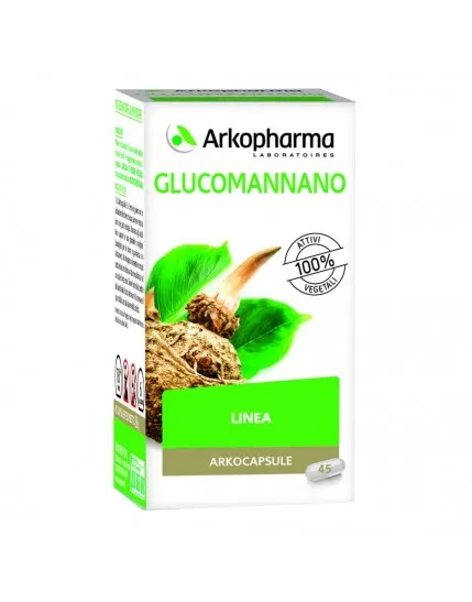 Arkopharma Glucomannan 45 капсул для снижения веса
Arkopharma Glucomannan 45 капсул для снижения веса