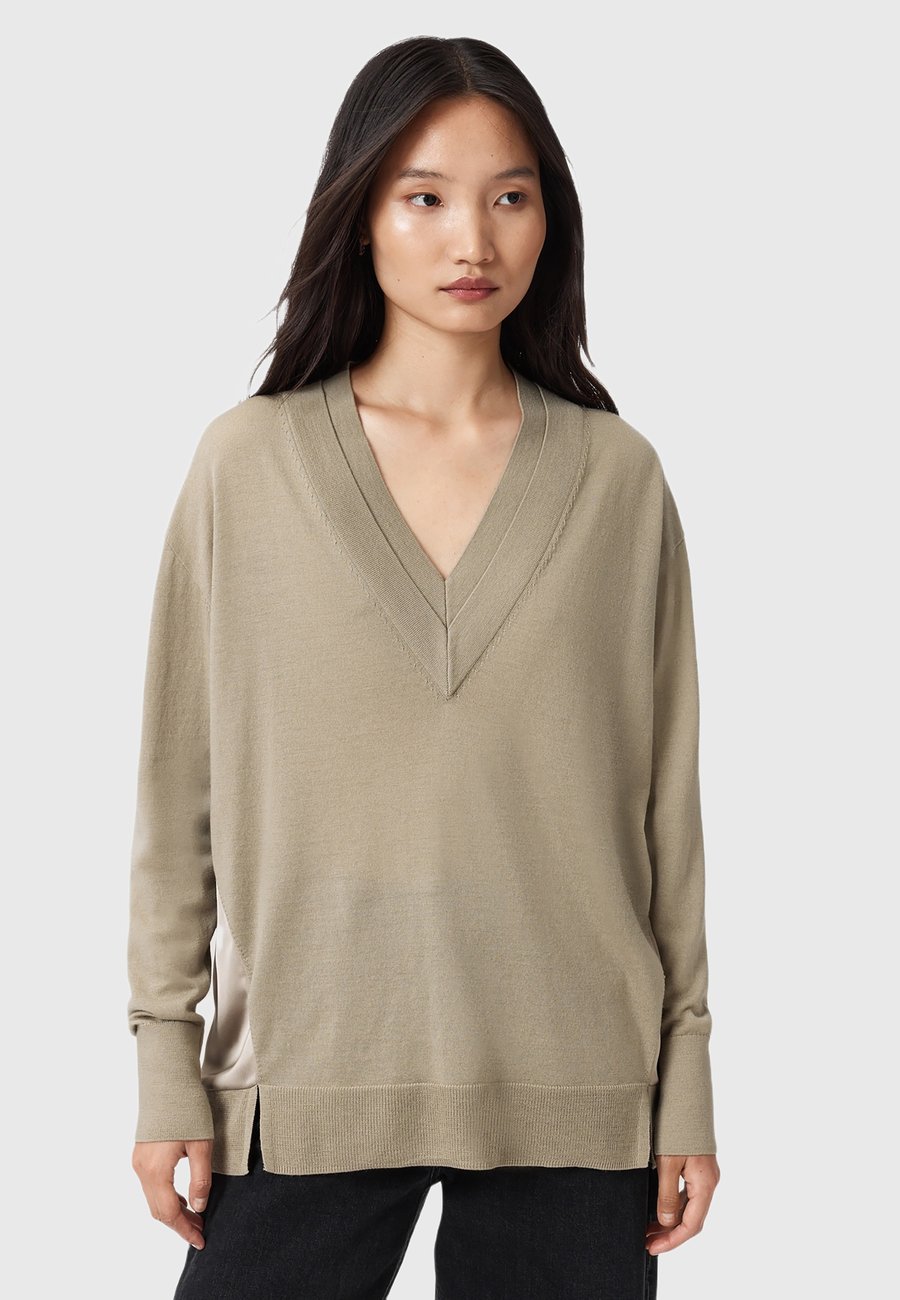 Джемпер AllSaints BERN PANEL V NECK, Taupe Grey/Light Grey
Джемпер AllSaints BERN PANEL V NECK, Taupe Grey/Light Grey