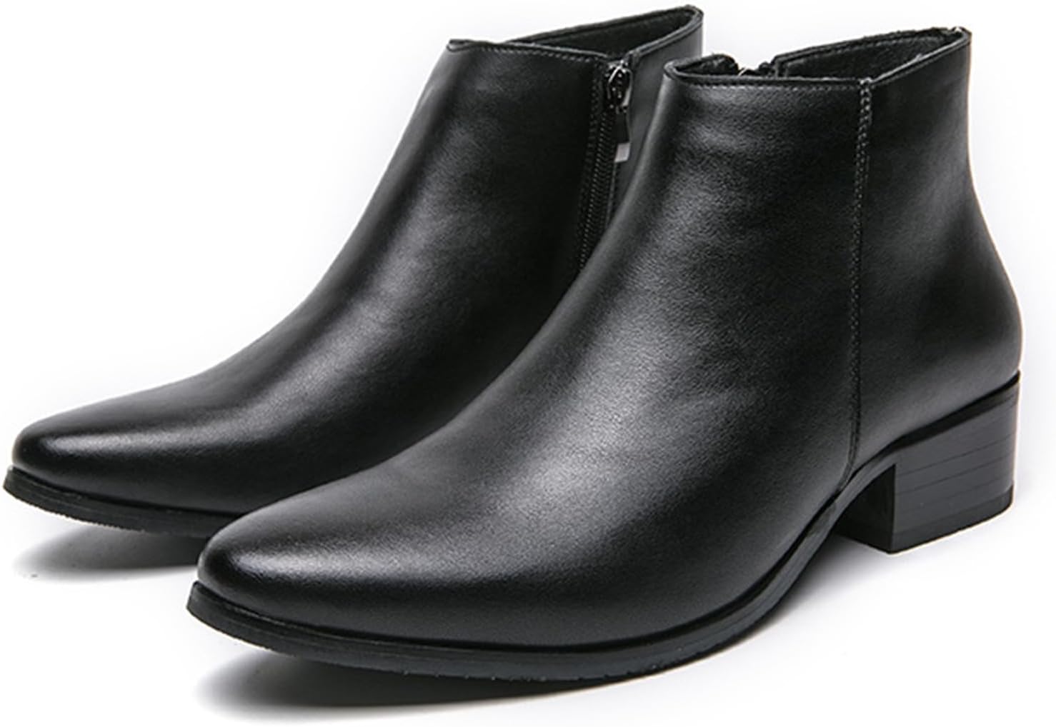Мужские классические полированные кожаные челси с боковой молнией, ботинки до щиколотки, с заостренным носком, без шнуровки, теплые, удобные, водонепроницаемые ботинки чукка, модные, с низким каблуком, деловые ботинки челси Pucepen, черный
Мужские классические полированные кожаные челси с боковой молнией, ботинки до щиколотки, с заостренным носком, без шнуровки, теплые, удобные, водонепроницаемые ботинки чукка, модные, с низким каблуком, деловые ботинки челси Pucepen, черный