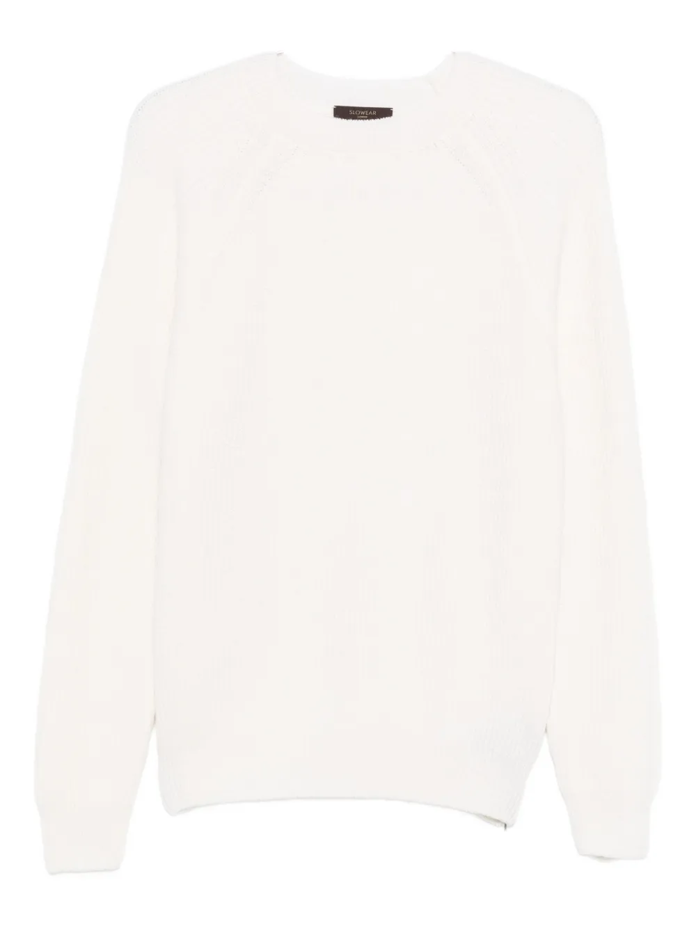 Рифленый свитер с рукавами-реглан Zanone, белый
Рифленый свитер с рукавами-реглан Zanone, белый