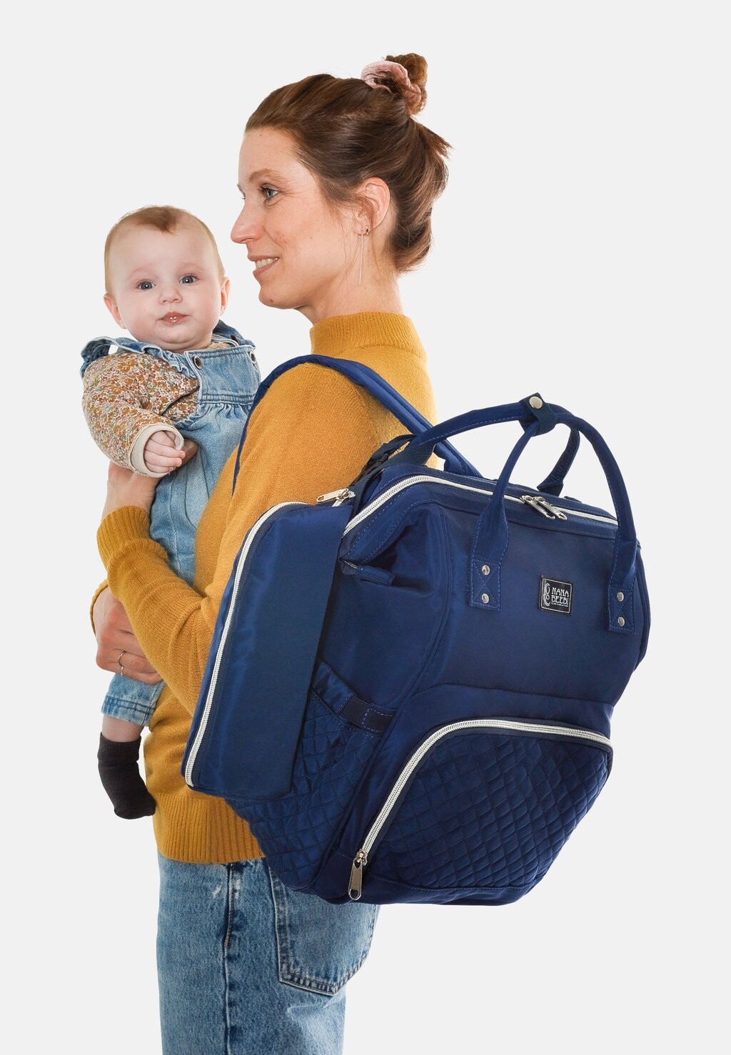 Сумка для пеленания NanaBeebi, синий
Сумка для пеленания NanaBeebi, синий