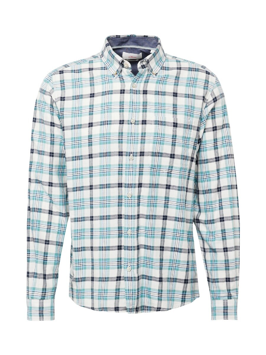 Рубашка на пуговицах стандартного кроя s.Oliver, светло-синий
Рубашка на пуговицах стандартного кроя s.Oliver, светло-синий