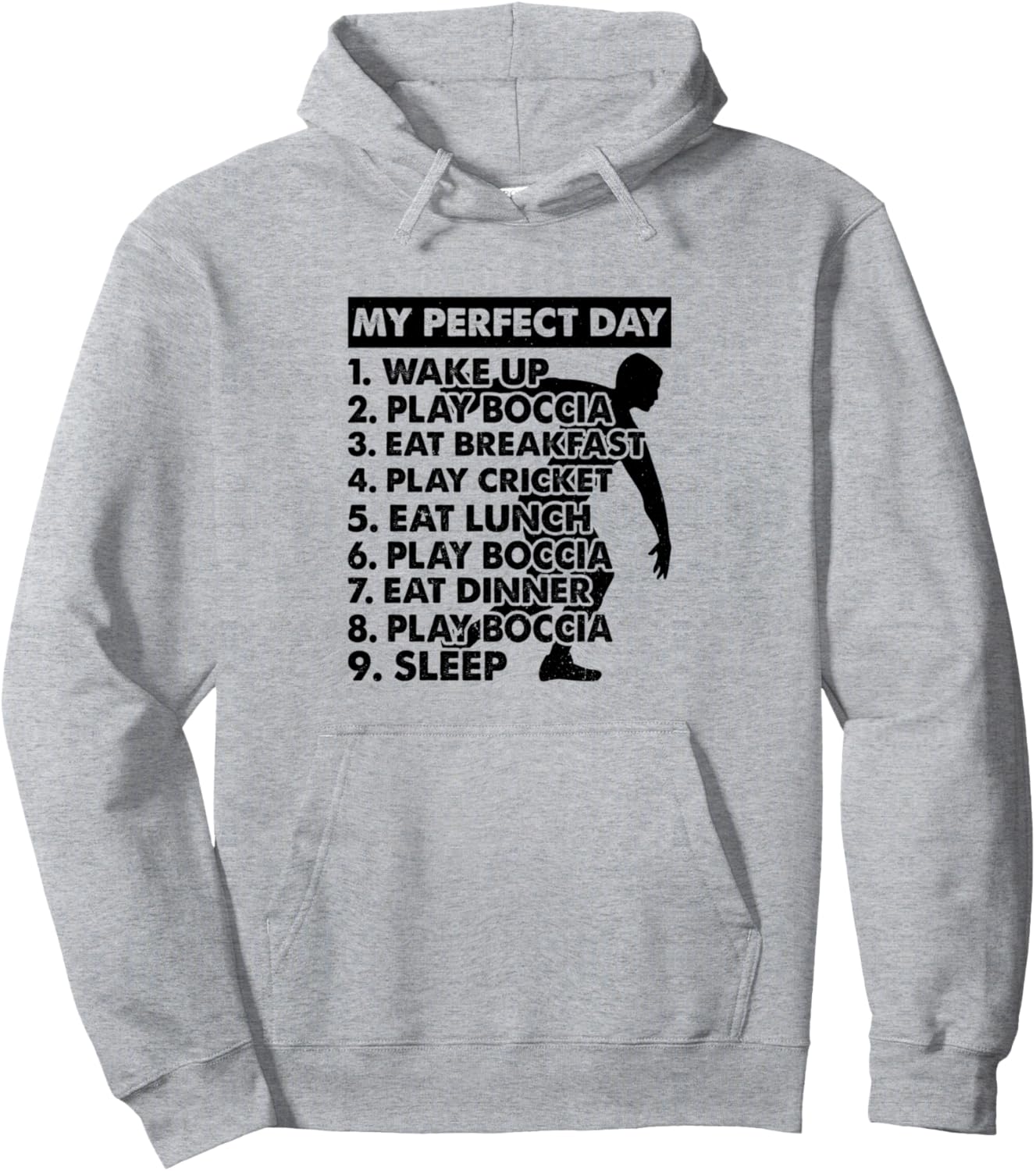 Игрок в бочче Мой идеальный день План дня по игре в бочче Толстовка Boccia Player Bocce Ball Player, серый
Игрок в бочче Мой идеальный день План дня по игре в бочче Толстовка Boccia Player Bocce Ball Player, серый